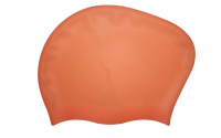 SKHA003 order ladies' long hair swimming caps make waterproof and non-slip pure silicone swimming caps design wear comfortable silicone swimming caps swimming caps clothing factory silicone 60G swimming caps price detail view-2